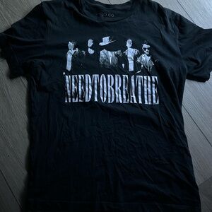 Needtobreathe Black Graphic Band Tee - Men